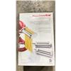 Image 2 : KITCHENAID KSMPRA 3 PCS PASTA ROLLER & CUTTER STAND MIXER ATTACHMENT SET *IN BOX*