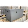 Image 1 : PARAMOUNT FP-415 TALL ALUMINUM CONCRETE LOOK OUTDOOR FIRE TABLE WITH CONVERTIBLE BURNER *IN BOX*