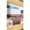 Image 2 : FOR LIVING LAWRENCE BLACK METAL OUTDOOR WOOD BURNING FIREPLACE *IN BOX*