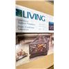 Image 2 : FOR LIVING LAWRENCE BLACK METAL OUTDOOR WOOD BURNING FIREPLACE *IN BOX*