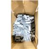 Image 3 : ULINE BLUE COMMERCIAL MOBILE BANDING CART WITH PLASTIC BANDING, CLIPS, & ASSORTED TOOLING