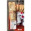 Image 2 : RED BASKET OF ASSORTED NEW RETAIL KITCHEN ITEMS/UTENSILS *BASKET INCLUDED*
