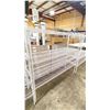 Image 2 : WHITE 4 TIER 60"W X 18"D X 55"H COMMERCIAL METRO RACKING SYSTEM