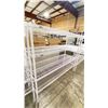 Image 2 : WHITE 4 TIER 60"W X 21"D X 55"H COMMERCIAL METRO RACKING SYSTEM