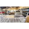 Image 2 : WHITE 2 TIER 60"W X 24"D X 34"H COMMERCIAL METRO RACKING SYSTEM