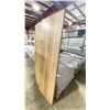 Image 2 : NATURAL WOOD 73"W X 22"D COMMERCIAL BUTCHER BLOCK WORK SURFACE
