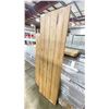 Image 2 : NATURAL WOOD 73"W X 22"D COMMERCIAL BUTCHER BLOCK WORK SURFACE