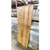 Image 2 : NATURAL WOOD 61"W X 22"D COMMERCIAL BUTCHER BLOCK WORK SURFACE
