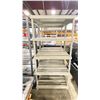 Image 2 : BEIGE PLASTIC 5 TIER 36"W X 24"D X 74"H COLLAPSIBLE SHELVING UNIT