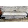 Image 2 : KINGSDOWN COPPER SIDE COMMERCIAL PILLOW TOP NO FLIP MATTRESS *KING SIZE*