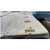 Image 2 : MATTRESS CHOICE ANCHORAGE NO FLIP MATTRESS WITH BOX SPRING & GREY BED FRAME *QUEEN SIZE*
