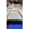 Image 2 : SPRING AIR CHIRO COMFORT COLLECTION NO FLIP MATTRESS WITH BOX SPRING & METAL BED FRAME *QUEEN SIZE*