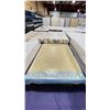 Image 2 : RESTWELL NOVO PURE ORGANIC COTTON NO FLIP MEMORY  FOAM MATTRESS WITH BOX SPRING & METAL BED FRAME