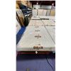 Image 2 : RESTWELL NOVO PURE ORGANIC COTTON NO FLIP MEMORY  FOAM MATTRESS WITH BOX SPRING & METAL BED FRAME