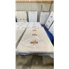 Image 2 : PURE ENERGY SLEEP SYSTEMS MEMORY FOAM MATTRESS WITH BOX SPRING & METAL BED FRAME *QUEEN SIZE*