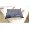 Image 2 : 10 DISPLAY PILLOWS IN BLUE MICROFIBER PILLOWCASES *MUST TAKE ALL*