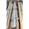 Image 2 : 3 METAL ADJUSTABLE MOBILE BED FRAMES *MUST TAKE ALL*