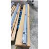 Image 2 : 2 METAL ADJUSTABLE MOBILE BED FRAMES *MUST TAKE BOTH*