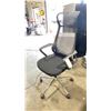 Image 2 : FAST TRACK IMPEX ME2001 BLACK MESH HIGH BACK ADJUSTABLE TASK CHAIR *IN BOX*