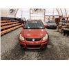 Image 6 : 2007 SUZUKI SX4, ORANGE, 232518 KMS, FRONT WHEEL DRIVE. - D100419