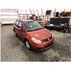 Image 9 : 2007 SUZUKI SX4, ORANGE, 232518 KMS, FRONT WHEEL DRIVE. - D100419