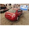 Image 16 : 2010 NISSAN SENTRA, RED, 152933 KMS, FRONT WHEEL DRIVE. - B665371