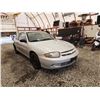 Image 8 : 2003 CHEVY CAVALIER, SILVER, 267107 KMS, FRONT WHEEL DRIVE. - D285559