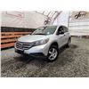 Image 1 : 2014 HONDA CRV, SILVER, 322089 KMS, ALL WHEEL DRIVE. - D100861