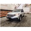 Image 2 : 2014 HONDA CRV, SILVER, 322089 KMS, ALL WHEEL DRIVE. - D100861