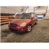 Image 1 : 2008 KIA RONDO, RED, 175528 KMS, FRONT WHEEL DRIVE. - D127981