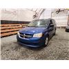 Image 2 : 2011 DODGE CARAVAN EXPRESS, BLUE, 227047 KMS, FRONT WHEEL DRIVE. - D715215