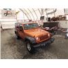 Image 10 : 2011 JEEP WRANGLER, ORANGE, 248688 KMS, 4X4. - P634496