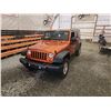 Image 3 : 2011 JEEP WRANGLER, ORANGE, 248688 KMS, 4X4. - P634496