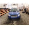Image 7 : 2010 LAND ROVER LR2, BLUE, 204168 KMS, FOUR WHEEL DRIVE. - J153554