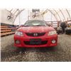 Image 5 : 2002 MAZDA PROTEGE 5, RED, 250276 KMS, FRONT WHEEL DRIVE. - J512711