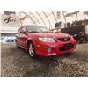 Image 8 : 2002 MAZDA PROTEGE 5, RED, 250276 KMS, FRONT WHEEL DRIVE. - J512711