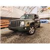 Image 1 : 2007 JEEP PATRIOT, GREEN, 272164 KMS, FOUR WHEEL DRIVE. - B417349