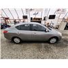 Image 12 : 2012 NISSAN VERSA, SILVER, 204193 KMS, FRONT WHEEL DRIVE. - D827116