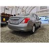 Image 14 : 2012 NISSAN VERSA, SILVER, 204193 KMS, FRONT WHEEL DRIVE. - D827116