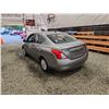 Image 21 : 2012 NISSAN VERSA, SILVER, 204193 KMS, FRONT WHEEL DRIVE. - D827116