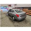 Image 22 : 2012 NISSAN VERSA, SILVER, 204193 KMS, FRONT WHEEL DRIVE. - D827116