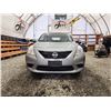 Image 5 : 2012 NISSAN VERSA, SILVER, 204193 KMS, FRONT WHEEL DRIVE. - D827116