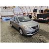 Image 9 : 2012 NISSAN VERSA, SILVER, 204193 KMS, FRONT WHEEL DRIVE. - D827116