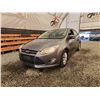 Image 2 : 2014 FORD FOCUS, GREY, 229330 KMS, FRONT WHEEL DRIVE. - B140951