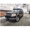 Image 1 : 2002 FORD EXPLORER, BLACK, 231144 KMS, FOUR WHEEL DRIVE. - BB66623