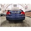 Image 17 : 2002 HONDA CIVIC, BLUE, 227874 KMS, FRONT WHEEL DRIVE. - B929825