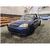 Image 1 : 2002 HONDA CIVIC, BLUE, 227874 KMS, FRONT WHEEL DRIVE. - B929825