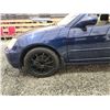 Image 31 : 2002 HONDA CIVIC, BLUE, 227874 KMS, FRONT WHEEL DRIVE. - B929825