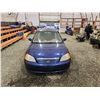 Image 7 : 2002 HONDA CIVIC, BLUE, 227874 KMS, FRONT WHEEL DRIVE. - B929825