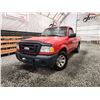 Image 1 : 2008 FORD RANGER, RED, 259575 KMS, REAR WHEEL DRIVE. - BA32448